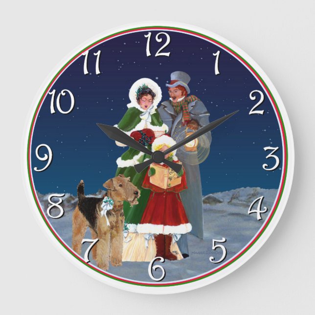Relógio Grande Cantos de Natal (Frente)
