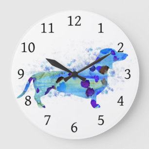 Relógio Grande Cão 160 Teckel Dachshund