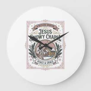 Relógio Grande Capela Jesus Snowy Capela Jesus Snowy Fé Cristã