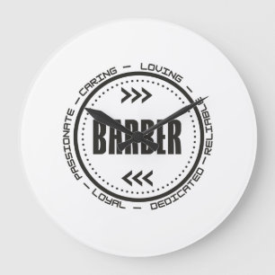 Relógio Grande Cargo de Barber Incrível
