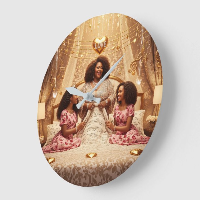 Relógio Grande Carícia da Mãe C (Ângulo)