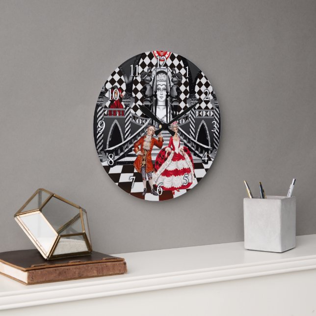 Relógio Grande Carnival in a Magical land (Escritório)