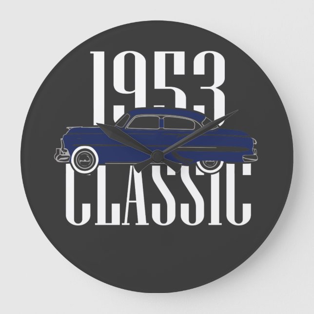 Relógio Grande Carro Clássico 1953 (Frente)