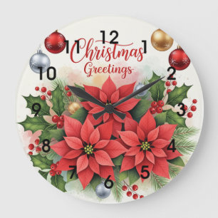 Relógio Grande Cartões de natal, Festivos