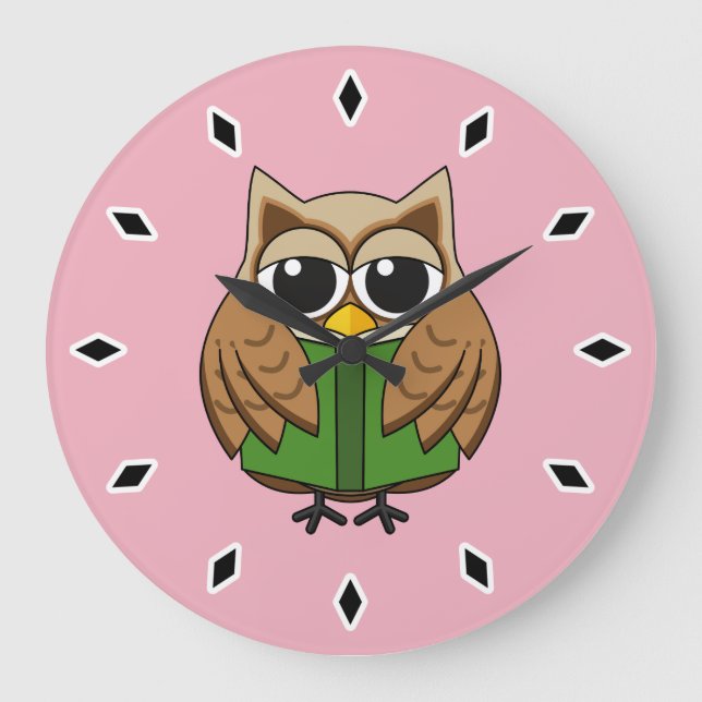 Relógio Grande Cartoon de Leitura de Carroçaria (Frente)