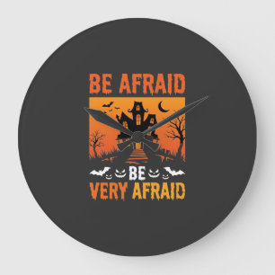 Relógio Grande Casa Assombrada Projeto de Halloween para Ter Medo