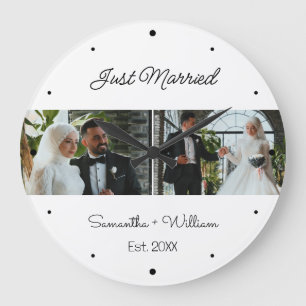 Relógio Grande Casamento Fotográfico do recem casados 2