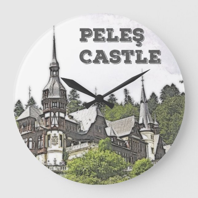 Relógio Grande Castelo de Peles (Frente)