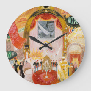 Relógio Grande Catedrais da Broadway por Florine Stettheimer
