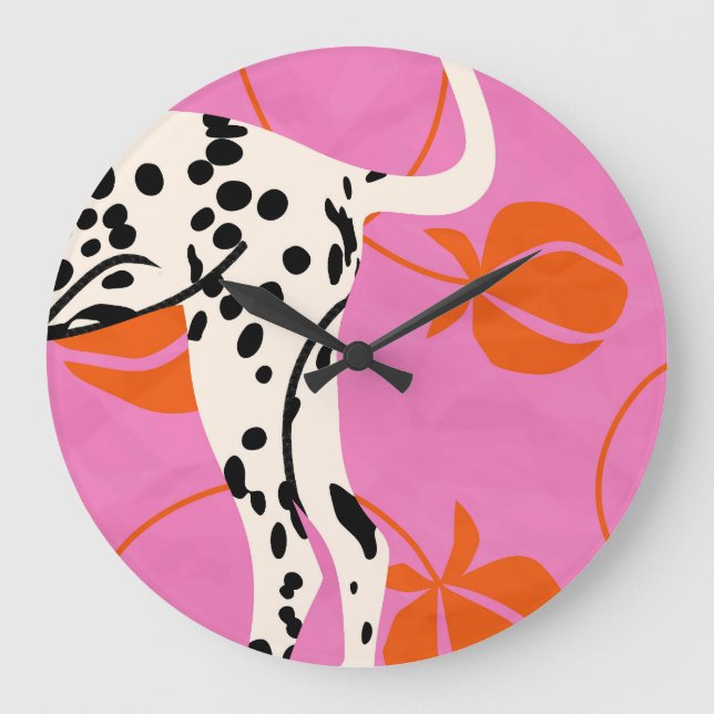 Relógio Grande Cauda e Textura (Frente)