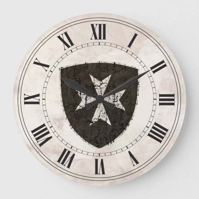 Relógio Grande Cavaleiros, Cruz Hospitalar, Distante (Frente)