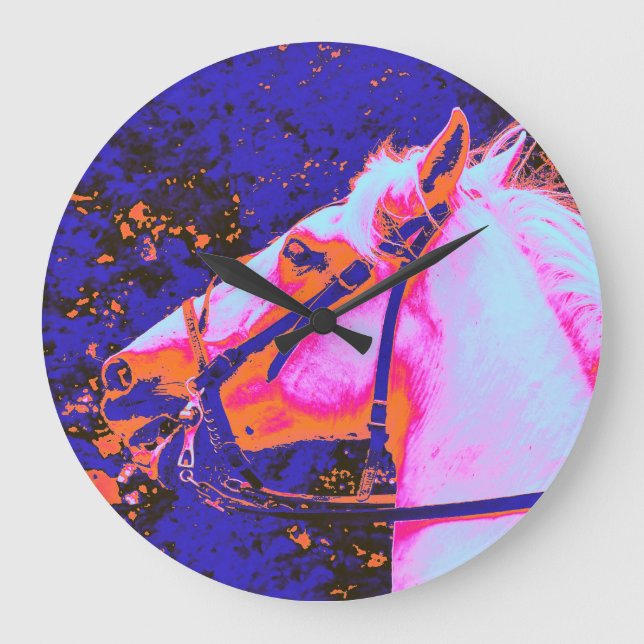 RELÓGIO GRANDE CAVALOS (Frente)