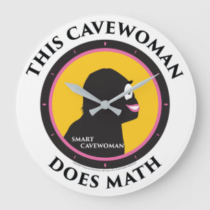 Relógio Grande Cavewoman de Smart da matemática do pulso de