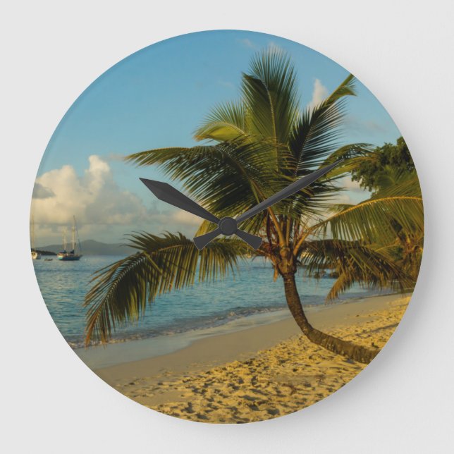 Relógio Grande Cenário de praia (Frente)