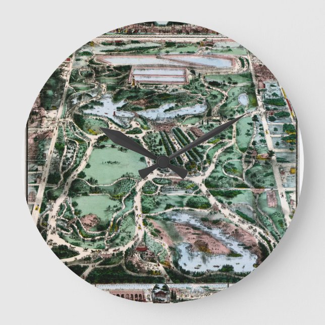 RELÓGIO GRANDE CENTRAL PARK, 1860 (Frente)