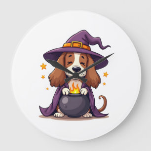 Relógio Grande Cerveja Witch Basset