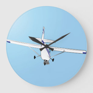 Relógio Grande Cessna em voo