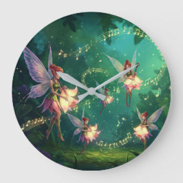 Relógio Grande Chá de Noiva da Fada das Flores