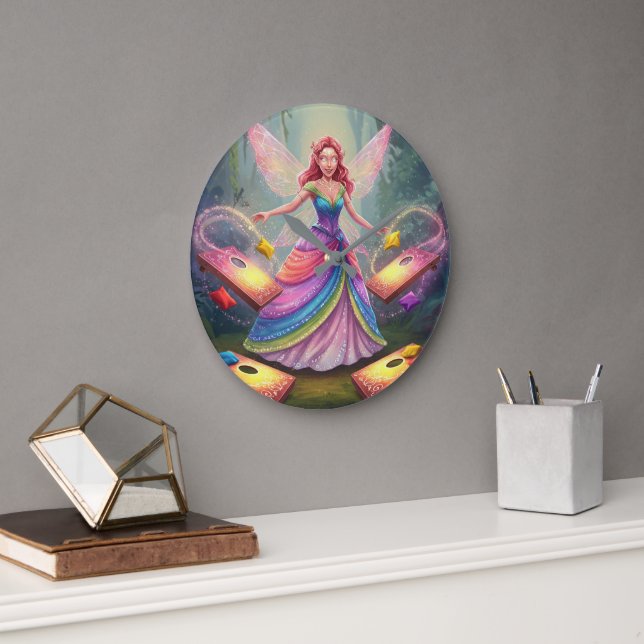 Relógio Grande Chá de Noiva da Fada Mágica (Escritório)