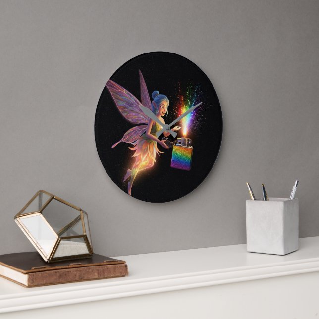 Relógio Grande Chá de Noiva da Fada Purificadora  (Escritório)