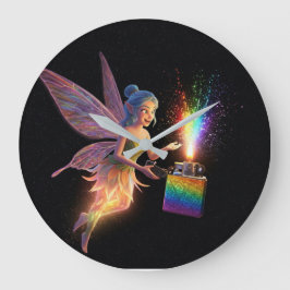 Relógio Grande Chá de Noiva da Fada Purificadora 