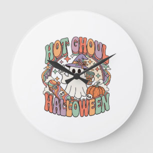 Relógio Grande Chapéu de Bruxa Fantasma de Halloween Quente Skate