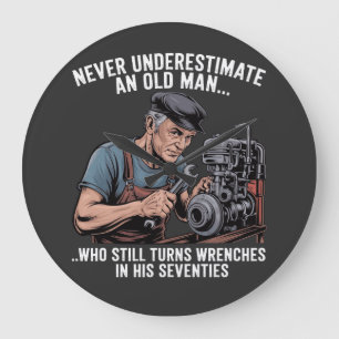 Relógio Grande Chaves de Fenda na Setenta - Citação Divertida de
