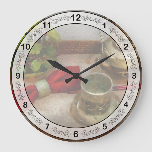 Relógio Grande Chef - Chá - Cerimônia formal de chá (Frente)