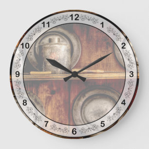 Relógio Grande Chef - Utensílios - No Quadro