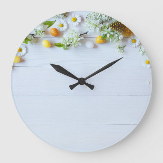 Relógio Grande Cheiro de Cereja páscoa: Ovos Amarelos.