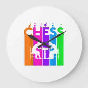 Relógio Grande Chess Bubble Hobby E O Esporte Dão Ideia