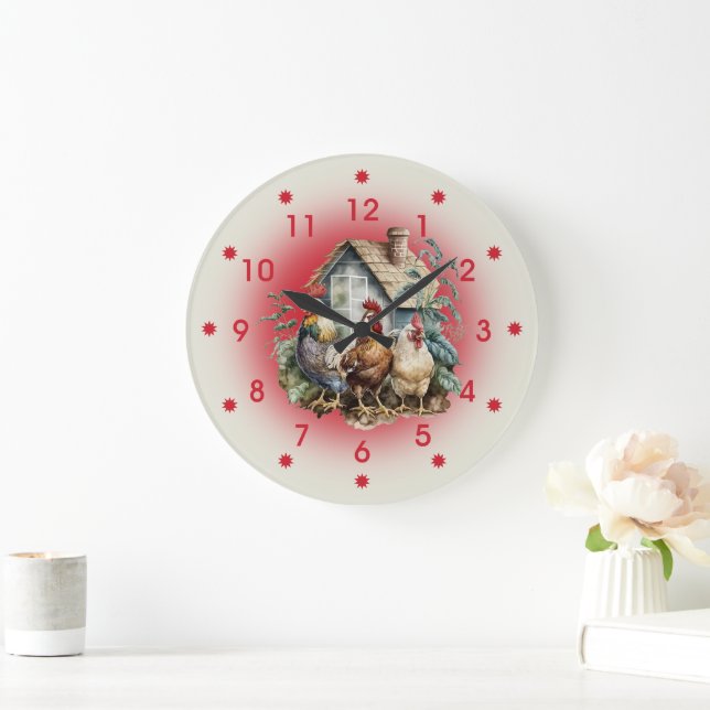 Relógio Grande Chicken and Chicken House Farm (Lar)