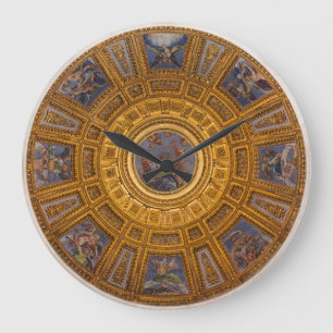 Relógio Grande Chigi Chapel Dome, Papais noeis Maria del Popolo,