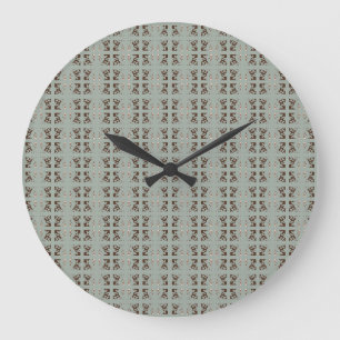 Relógio Grande CHOCOLATE MINT acrylic wall clock