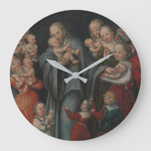 Relógio Grande Christ Blessing the Children