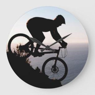 Relógio Grande Ciclista de Mountain Bike. Lions Head, Cidade do C