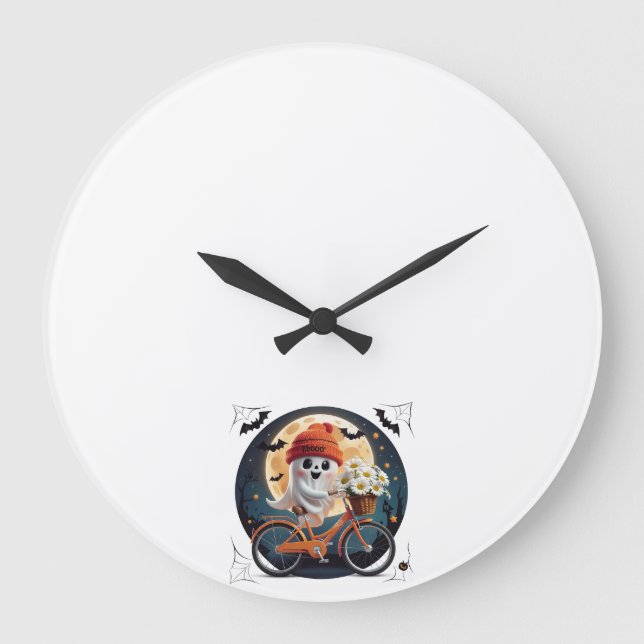 Relógio Grande Ciclista Fantasma (Frente)
