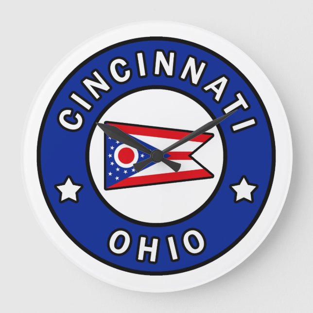 Relógio Grande Cincinnati Ohio (Frente)
