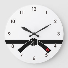 Relógio Grande Cinturão Negro, Artes Marciais 黒 帯, 武 道