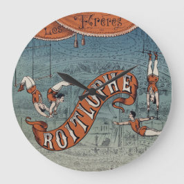 Relógio Grande Circo Vitoriano Vintage