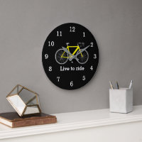 Citação com Bicicleta Amarelo a Preto