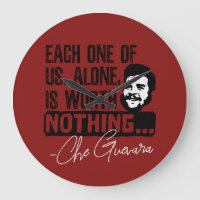 Citação de Che Guevara - Cada um não vale nada