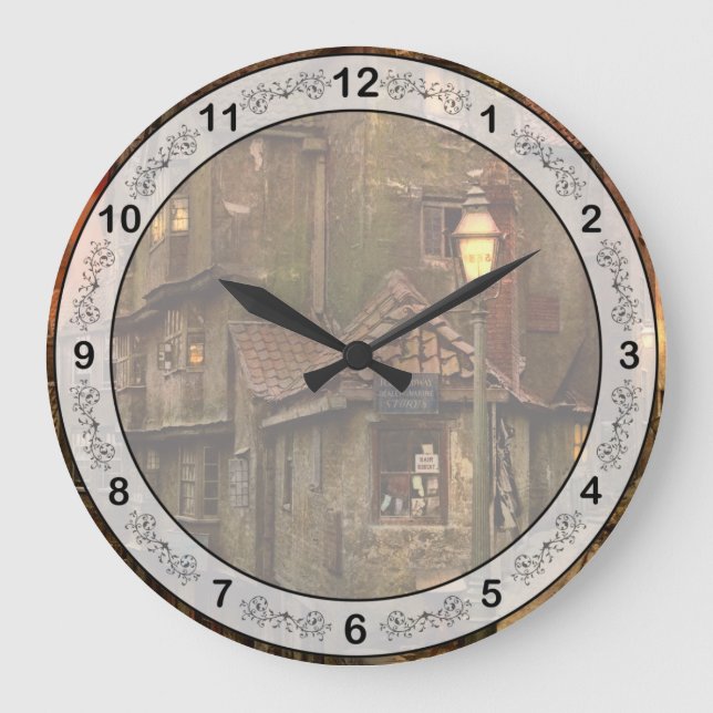 Relógio Grande City - Bristol, England - A Steep, Steep Street (Frente)