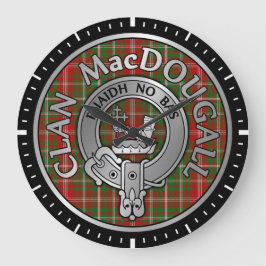 Relógio Grande Clan MacDougall Crest & Tartan