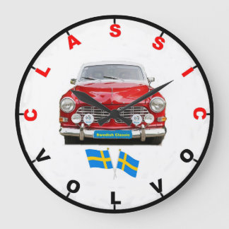Relógio Grande Classic Volvo Wall Clock