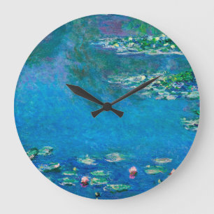Relógio Grande Claude Monet - lírios de água 1906