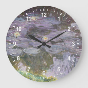 Relógio Grande Claude Monet   Waterlilies