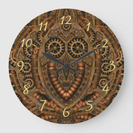 Relógio Grande Clocagem Industrial Steampunk