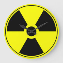 Clock da Parede do Tapil Nuclear