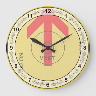 Relógio Grande clock de parede lg - vert - modelo